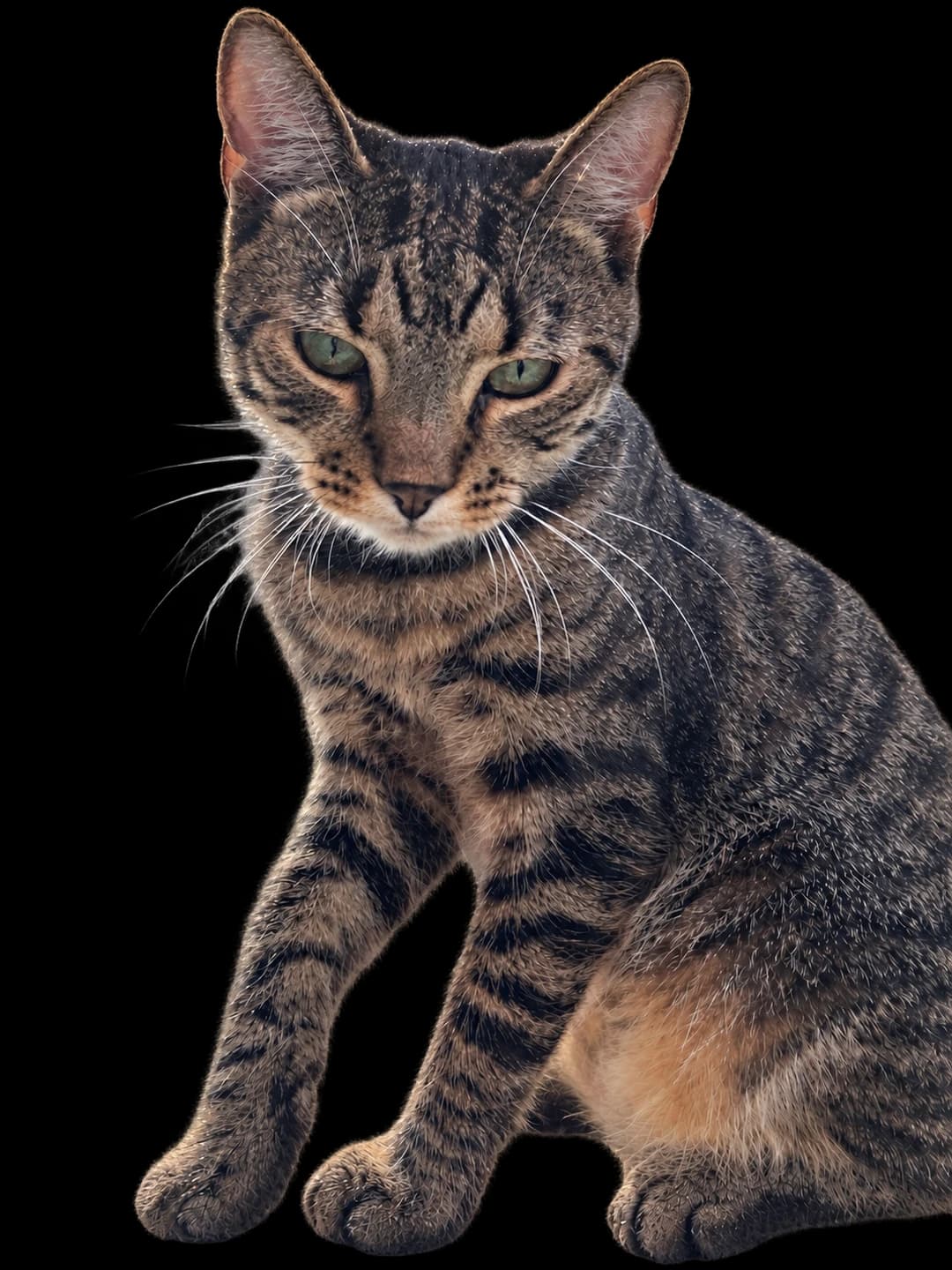 Udo, the real grey tabby cat behind UDOCAT